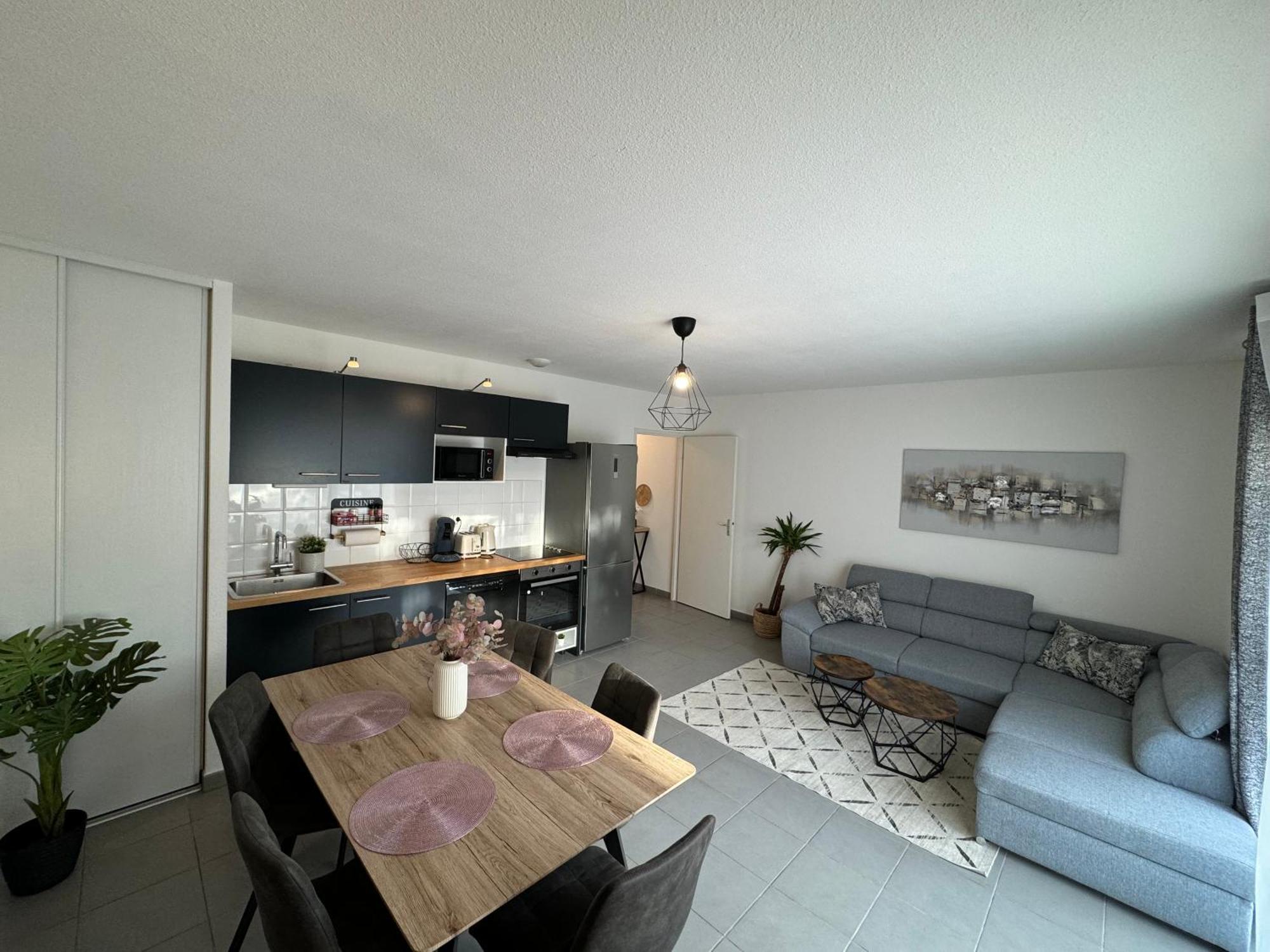 Cosy Appart T3 Au Pied Du Metro Et Commerces Toulouse Exteriör bild